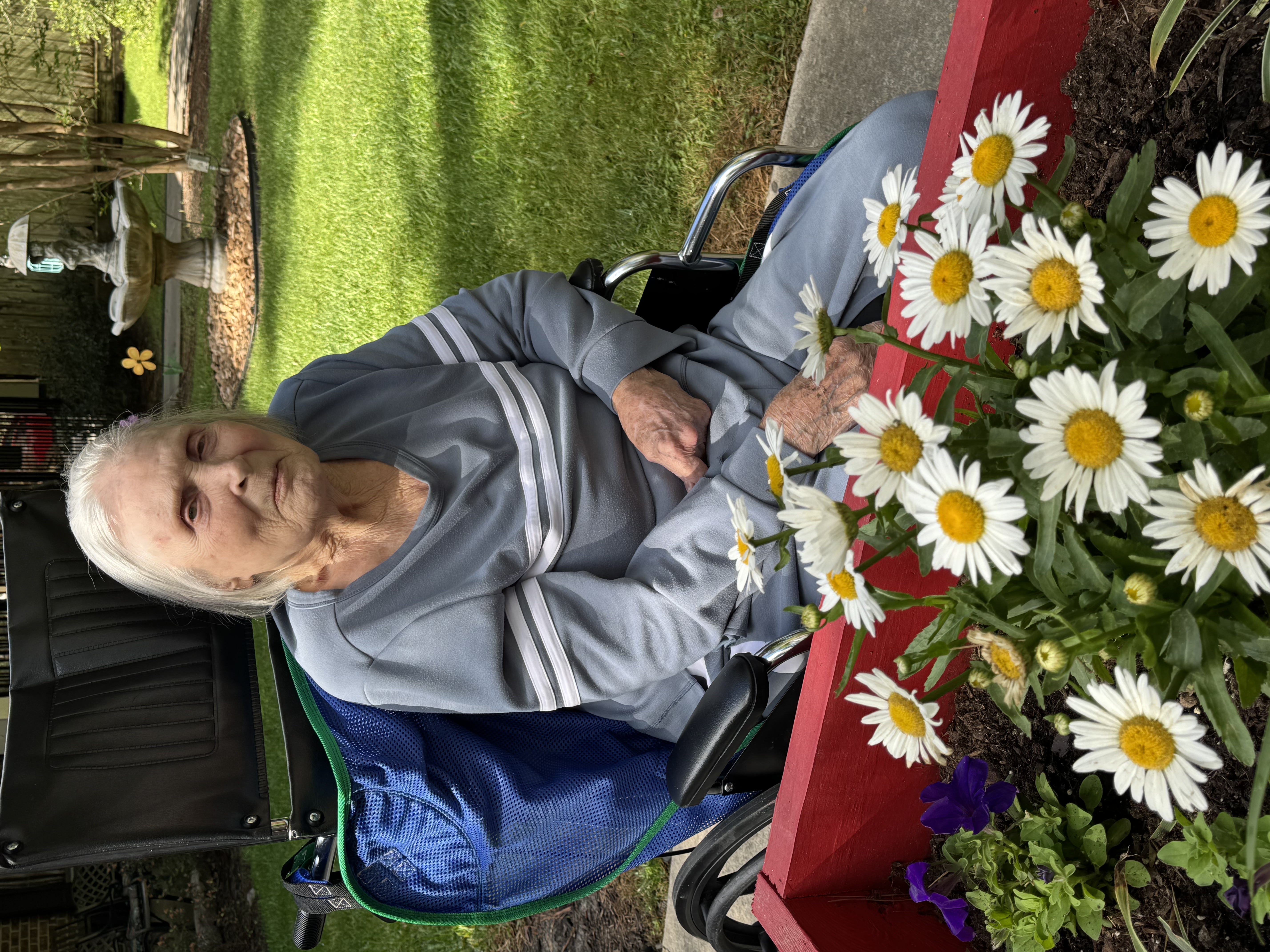 Scott and his mother at SCR Woodlands