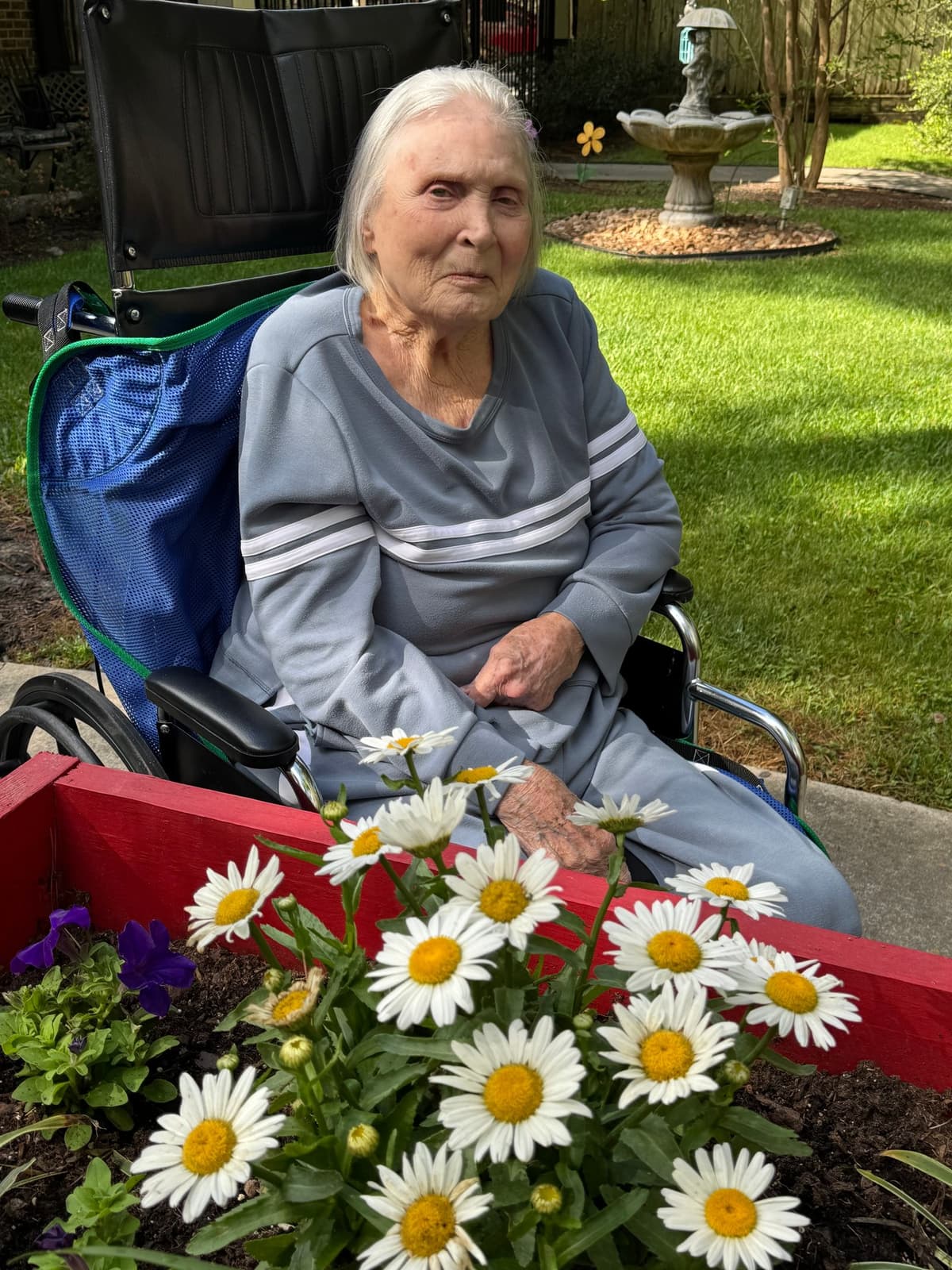 Scott and his mother at SCR Woodlands